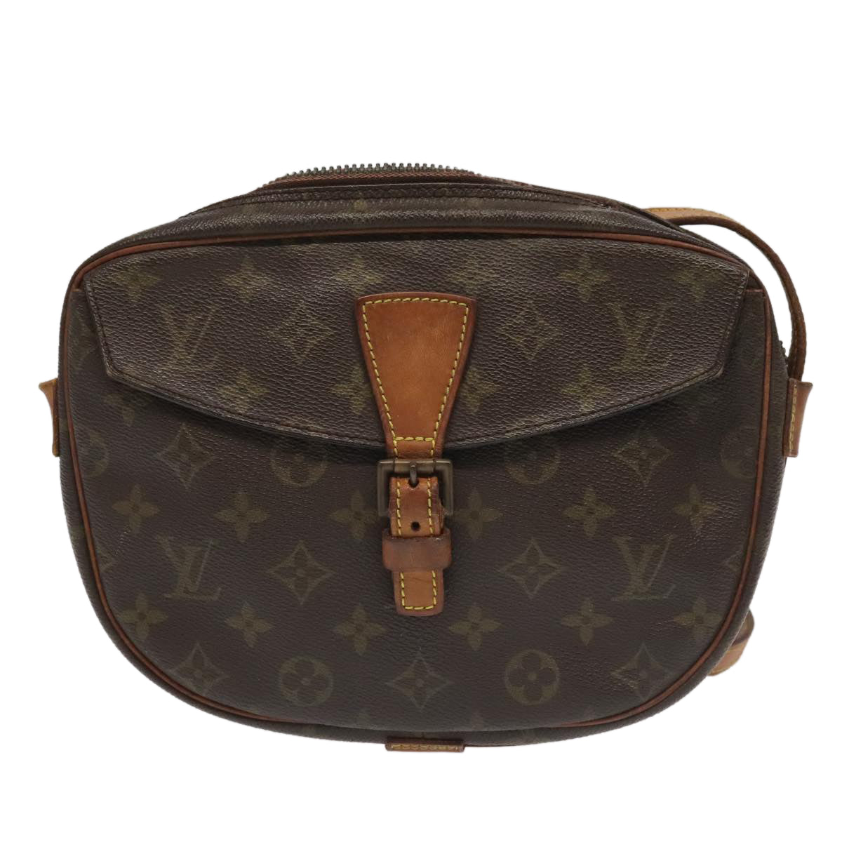 LOUIS VUITTON Monogram Jeune Fille MM Shoulder Bag M51226 LV Auth 100082