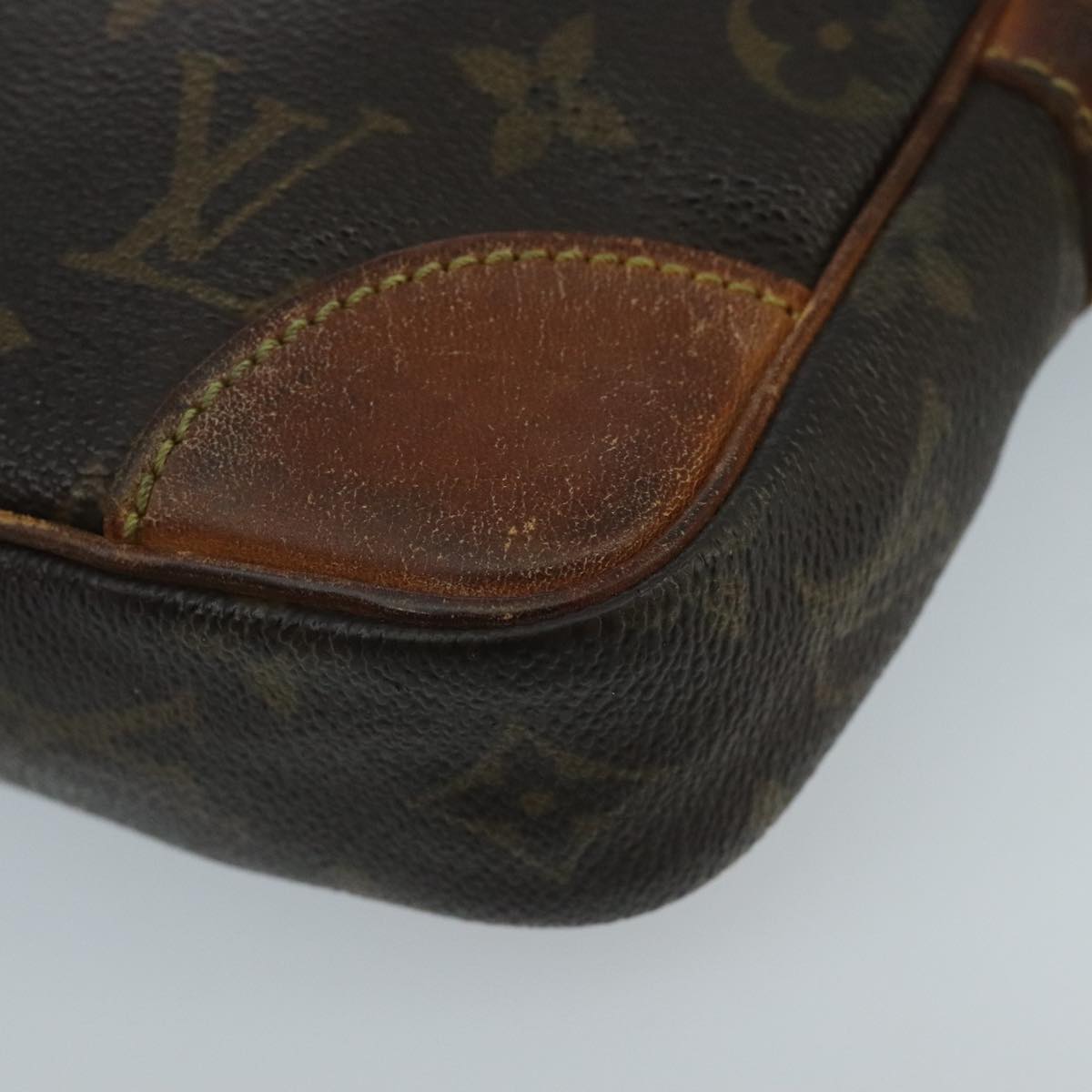 LOUIS VUITTON Monogram Marly Dragonne GM Clutch Bag M51825 LV Auth 100227
