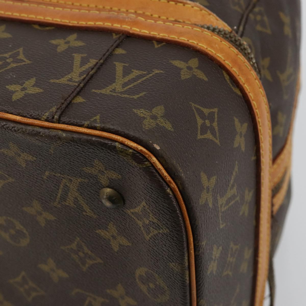 LOUIS VUITTON Monogram Sac Sports Boston Bag M41444 LV Auth 100368