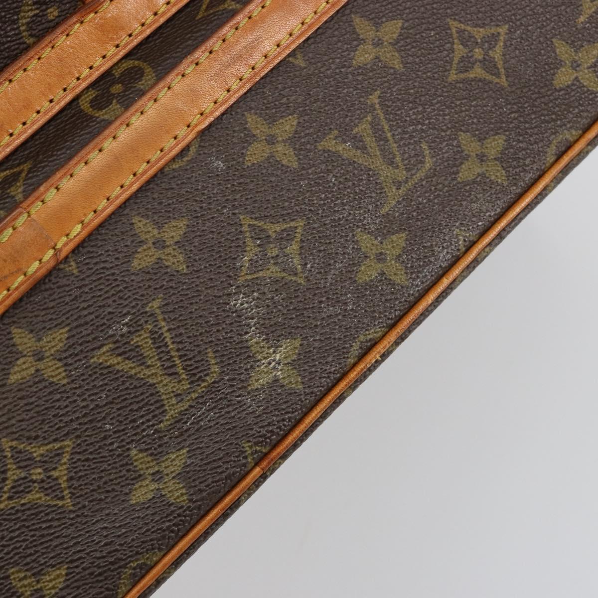 LOUIS VUITTON Monogram Sac Sports Boston Bag M41444 LV Auth 100368