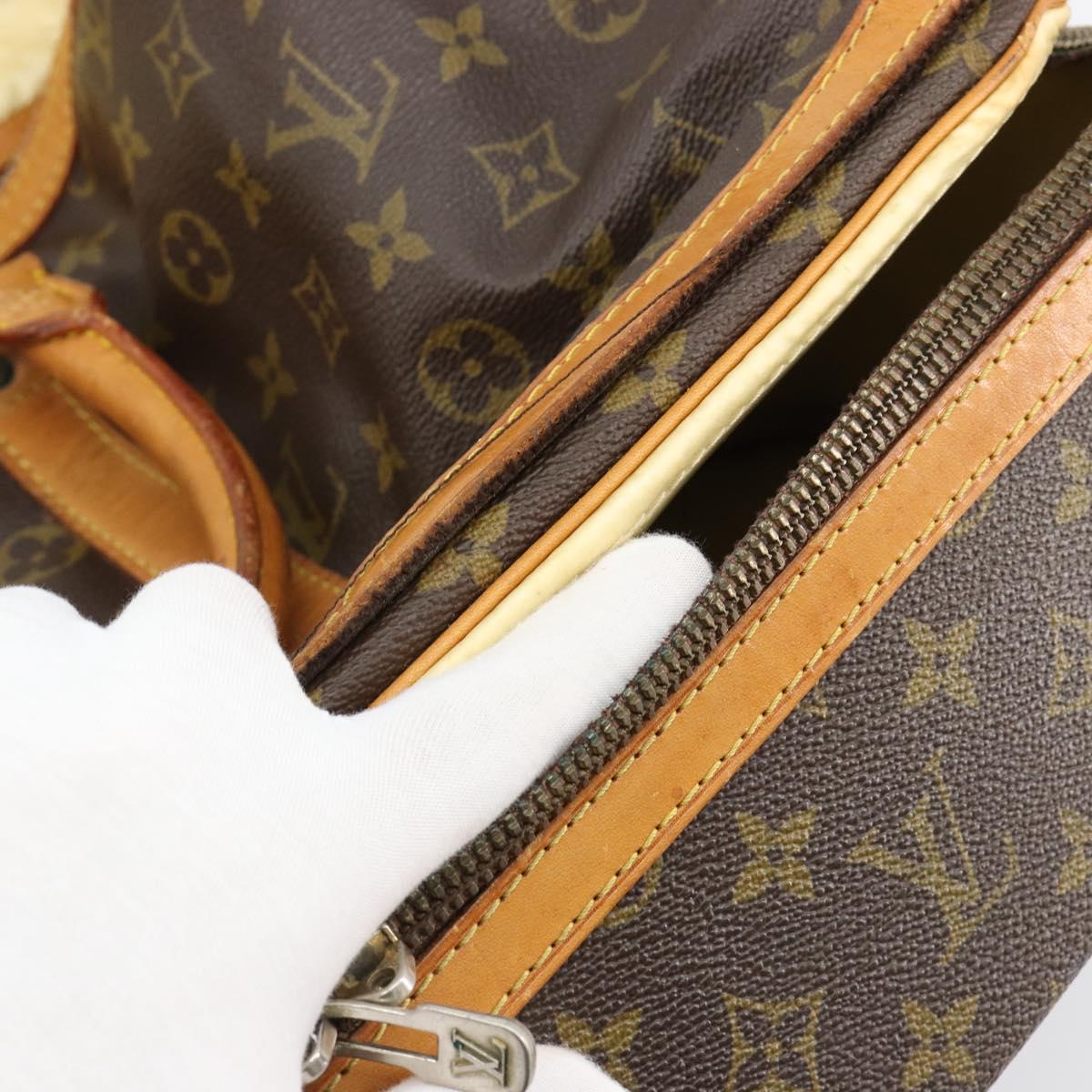 LOUIS VUITTON Monogram Sac Sports Boston Bag M41444 LV Auth 100368