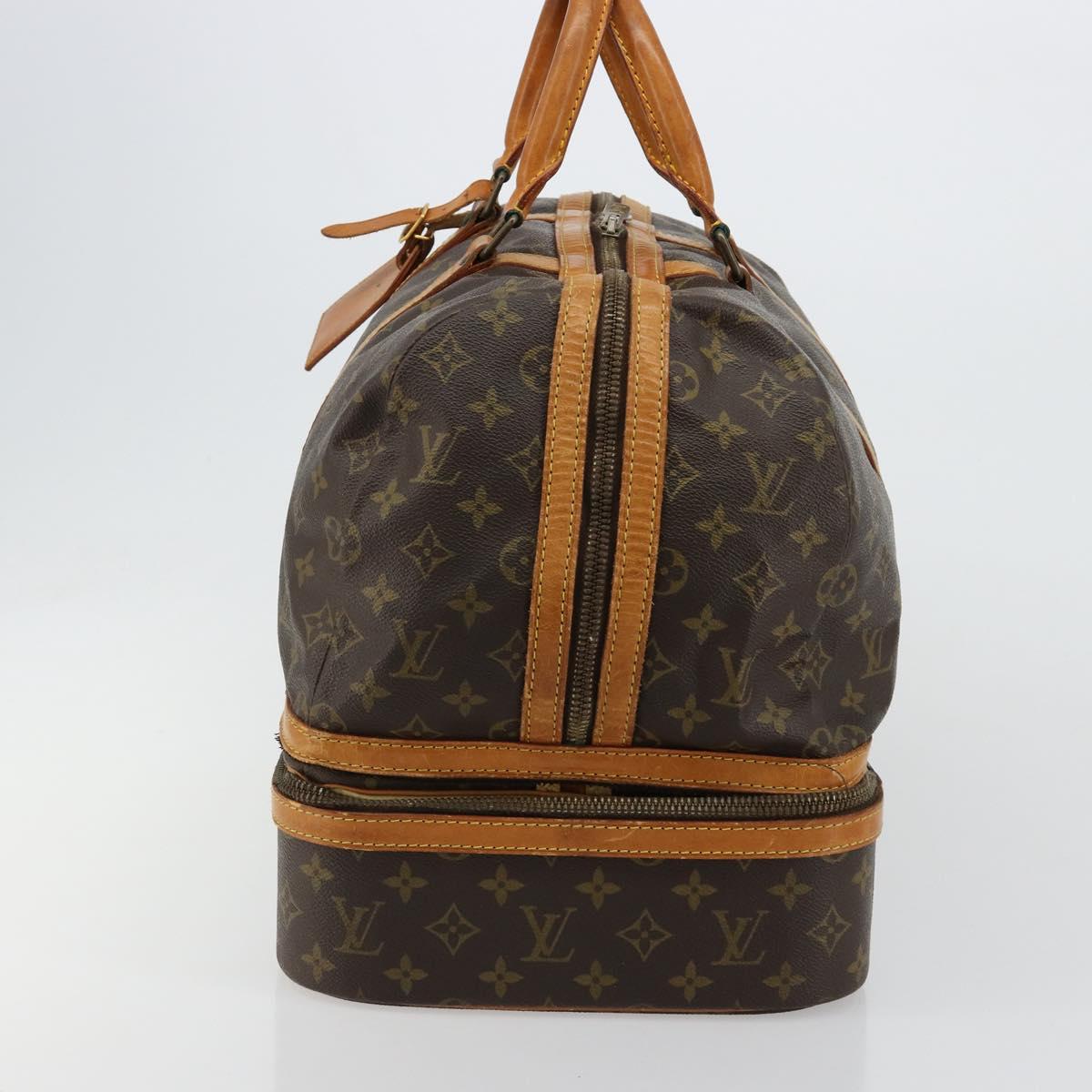 LOUIS VUITTON Monogram Sac Sports Boston Bag M41444 LV Auth 100368
