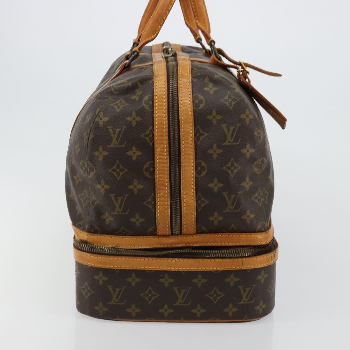 LOUIS VUITTON Monogram Sac Sports Boston Bag M41444 LV Auth 100368