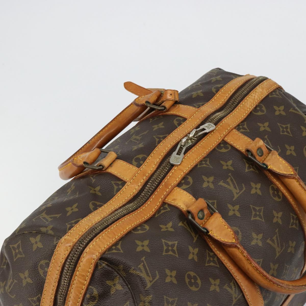 LOUIS VUITTON Monogram Sac Sports Boston Bag M41444 LV Auth 100368