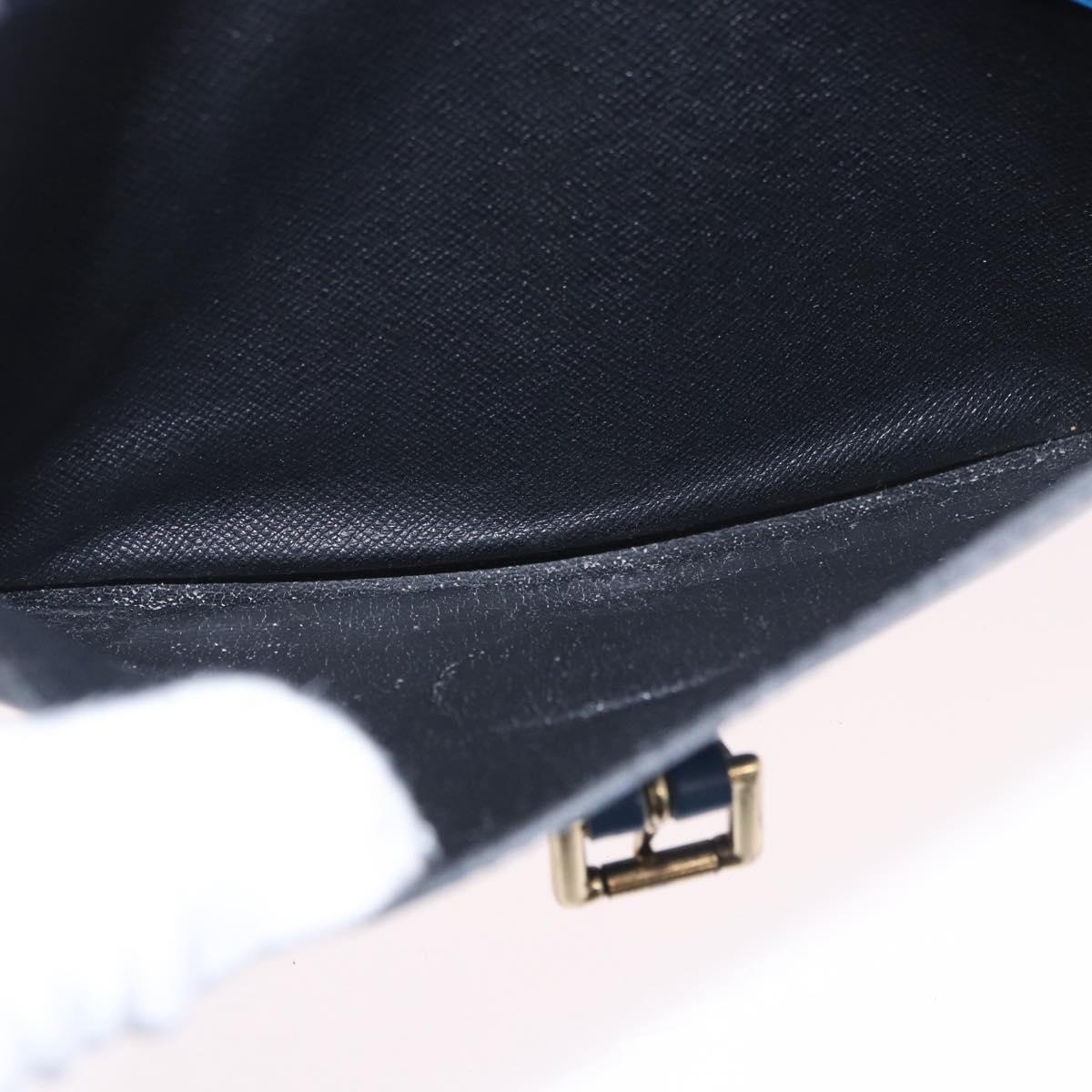 LOUIS VUITTON Epi June Feuille Shoulder Bag Blue M52155 LV Auth 100474