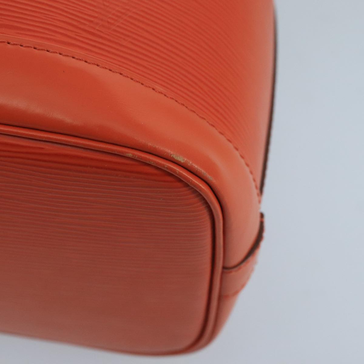 LOUIS VUITTON Epi Noe BB Shoulder Bag Orange Pimon M40847 LV Auth 100483V