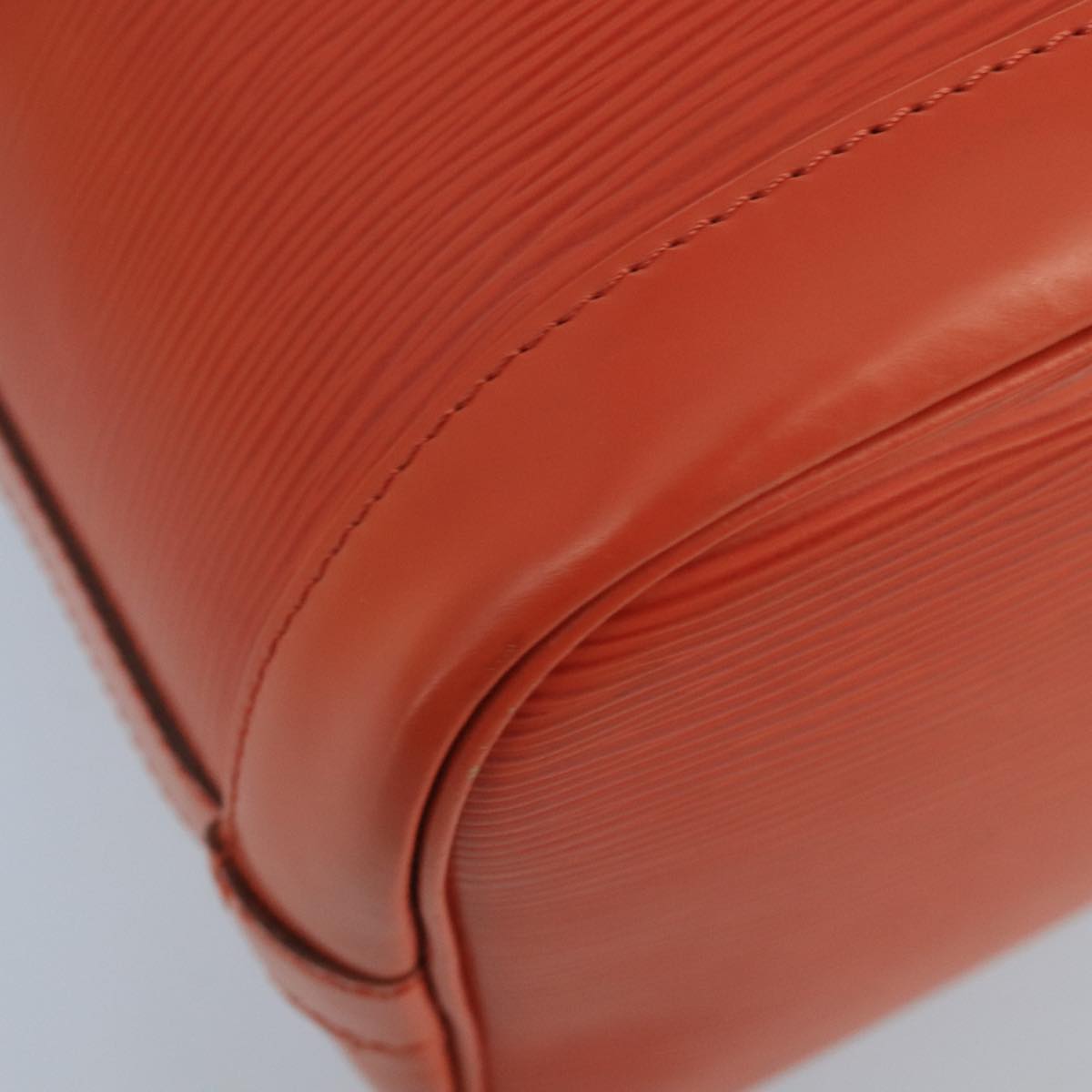 LOUIS VUITTON Epi Noe BB Shoulder Bag Orange Pimon M40847 LV Auth 100483V