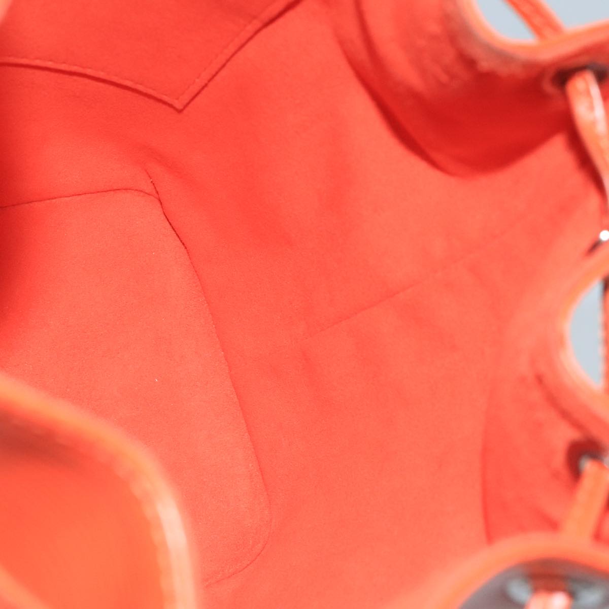 LOUIS VUITTON Epi Noe BB Shoulder Bag Orange Pimon M40847 LV Auth 100483V