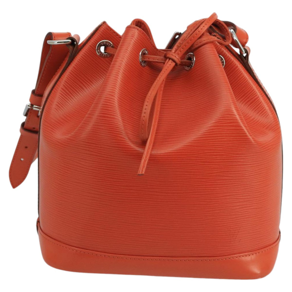 LOUIS VUITTON Epi Noe BB Shoulder Bag Orange Pimon M40847 LV Auth 100483V