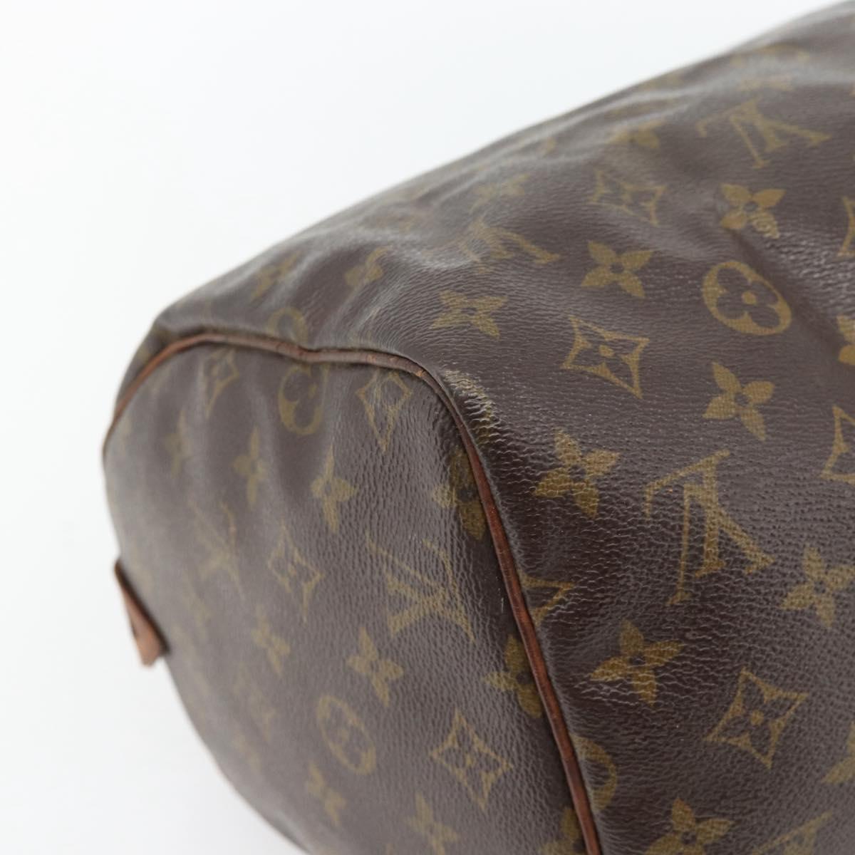 LOUIS VUITTON Monogram Speedy 30 Hand Bag M41526 LV Auth 100527