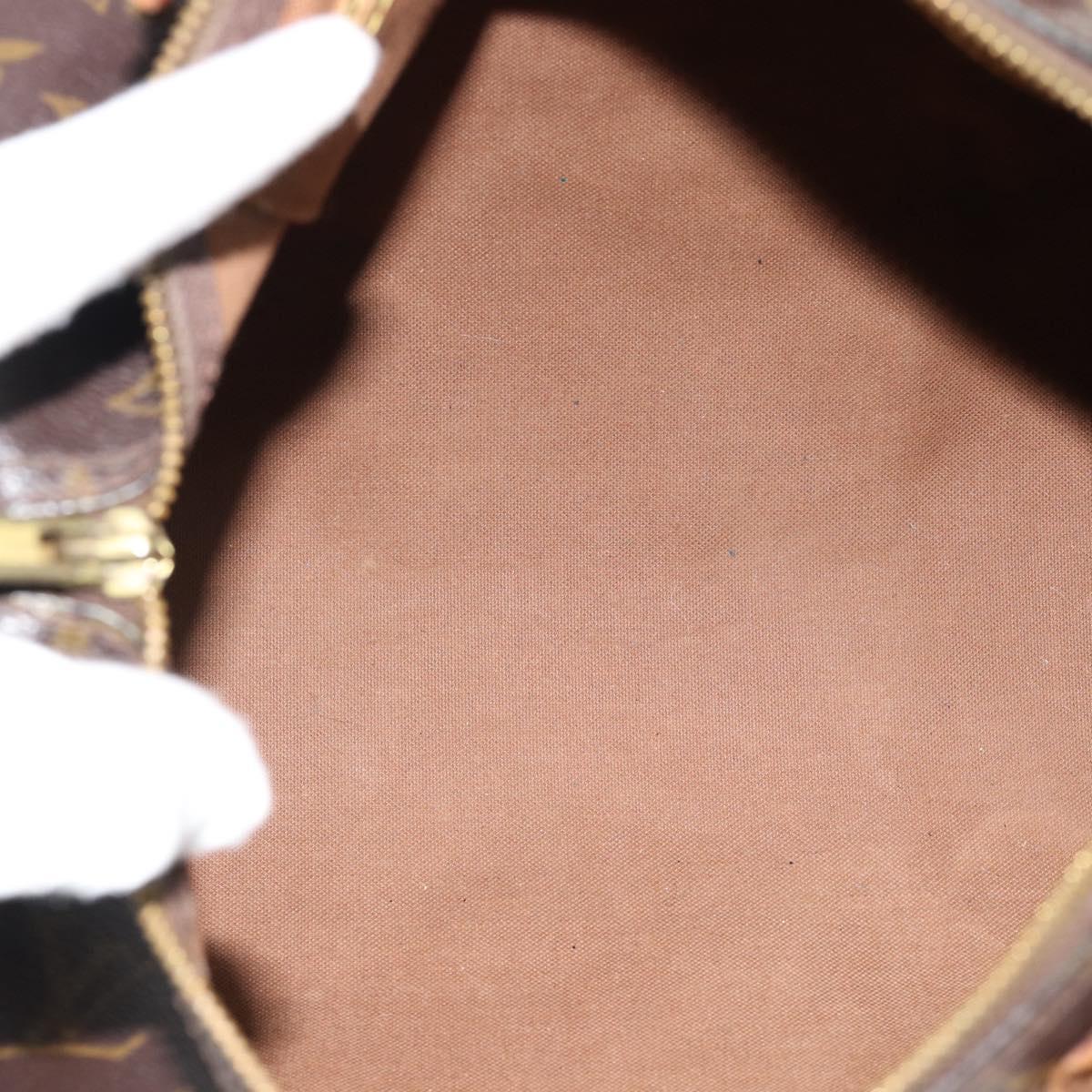LOUIS VUITTON Monogram Speedy 30 Hand Bag M41526 LV Auth 100527