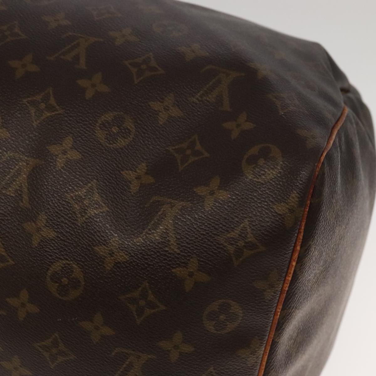 LOUIS VUITTON Monogram Keepall 60 Boston Bag M41422 LV Auth 100635