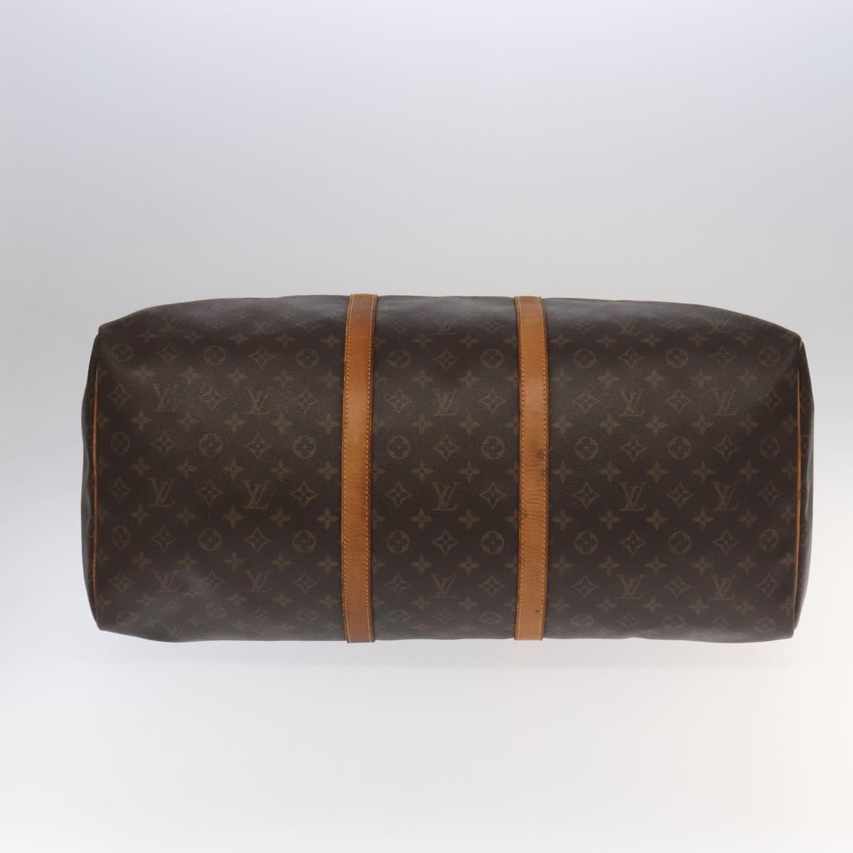 LOUIS VUITTON Monogram Keepall 60 Boston Bag M41422 LV Auth 100635