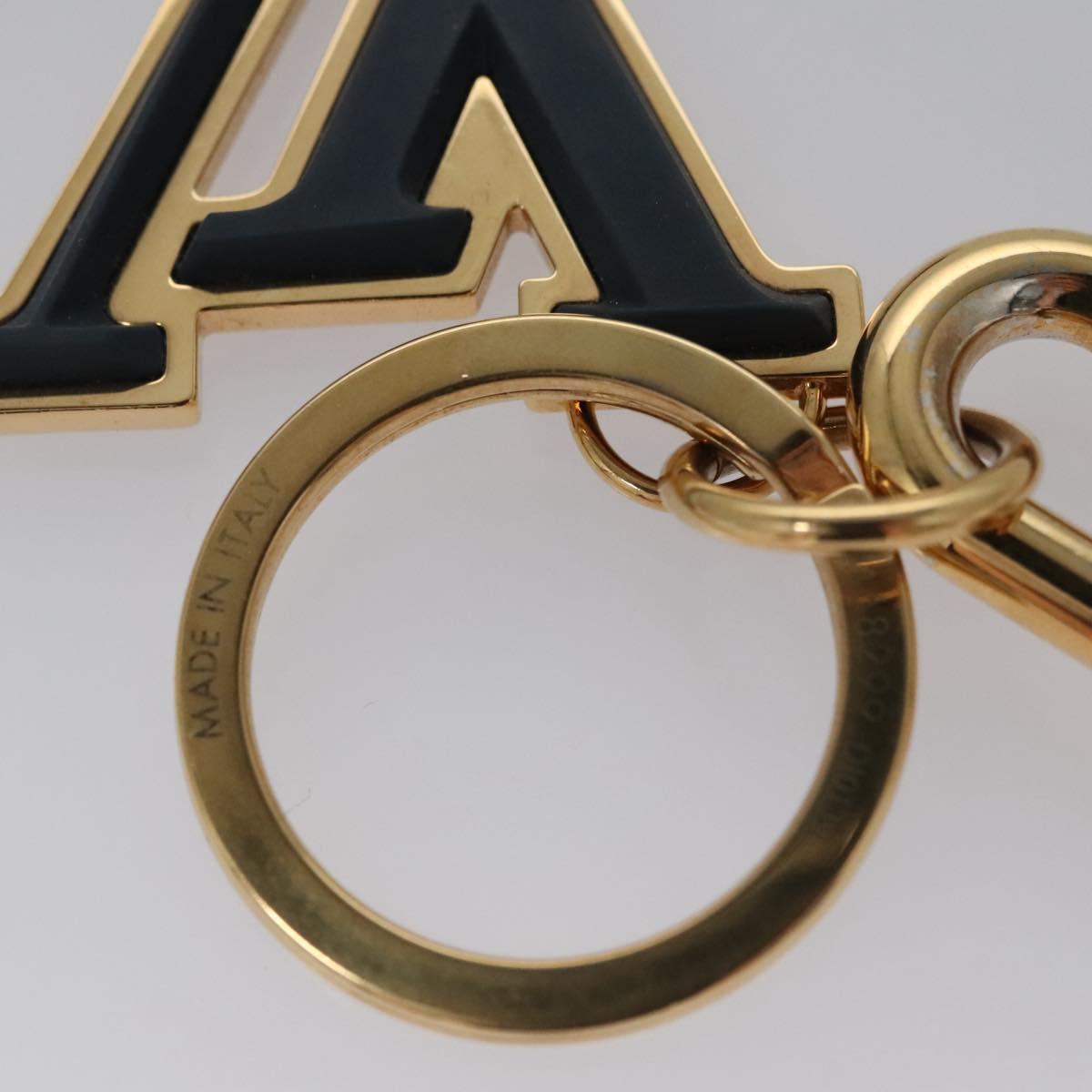 LOUIS VUITTON Key Holder metal Gold M68299 LV Auth 100745A