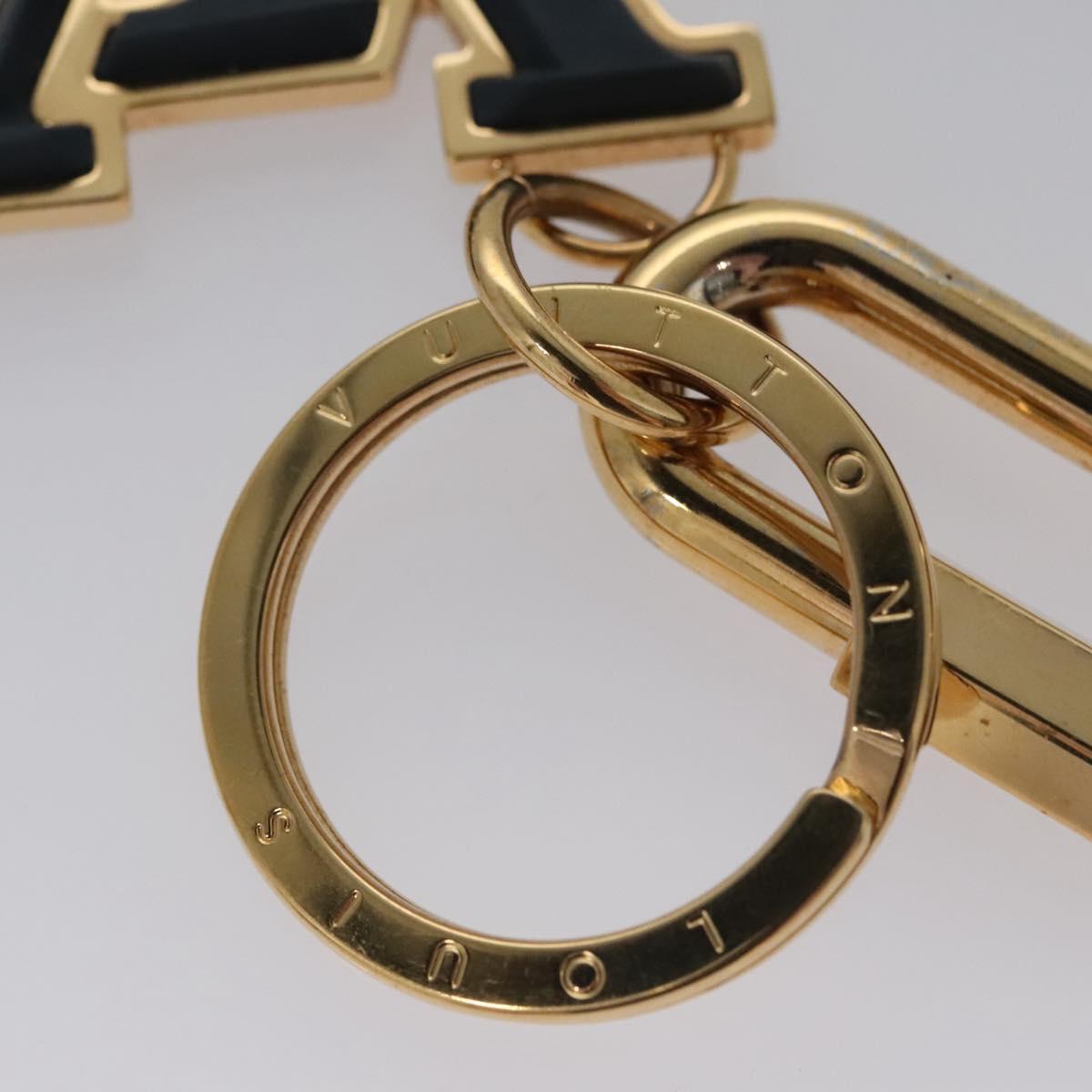 LOUIS VUITTON Key Holder metal Gold M68299 LV Auth 100745A