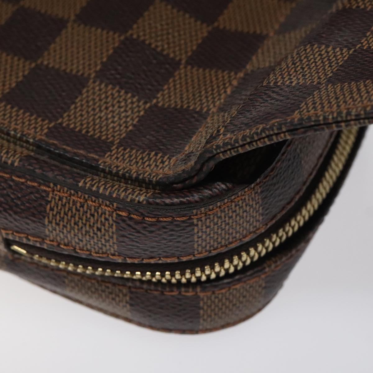LOUIS VUITTON Damier Ebene Geronimos Shoulder Bag N51994 LV Auth 100901