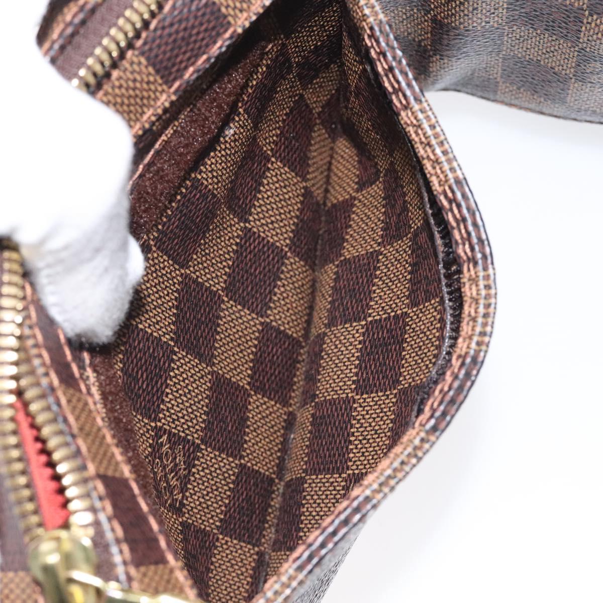 LOUIS VUITTON Damier Ebene Geronimos Shoulder Bag N51994 LV Auth 100901