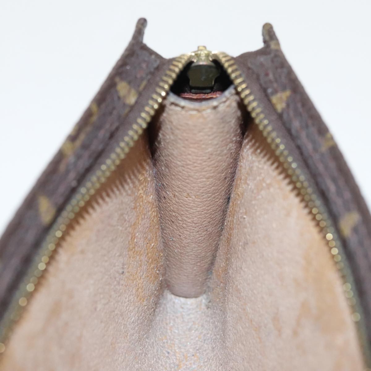 LOUIS VUITTON Monogram Bucket PM Accessory Pouch LV Auth 101013