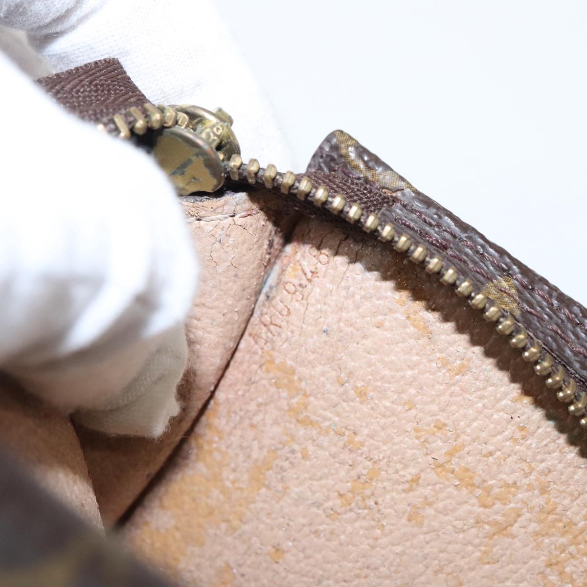 LOUIS VUITTON Monogram Bucket PM Accessory Pouch LV Auth 101013