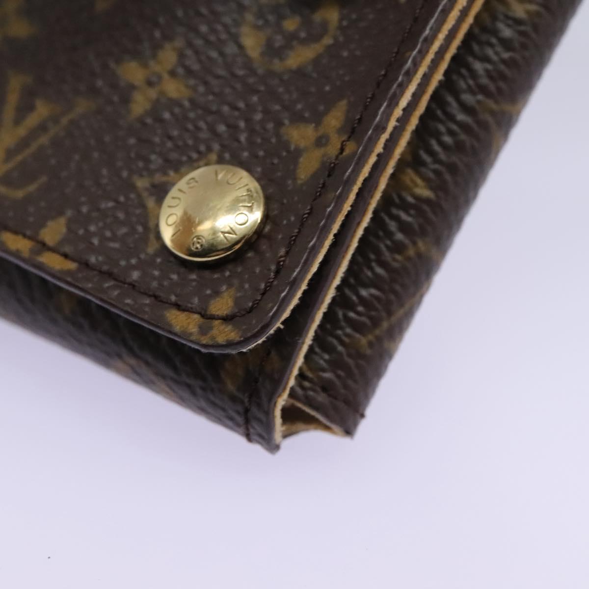 LOUIS VUITTON Monogram Jewelry case Jewelry Box LV Auth 101073