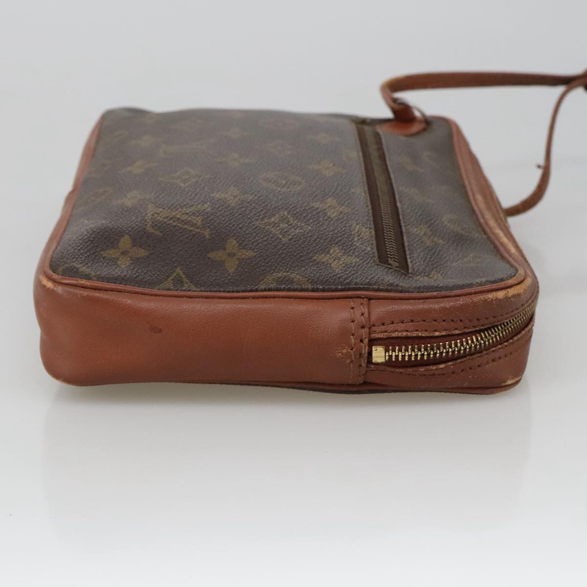 LOUIS VUITTON Monogram Pochette Sports Clutch Bag No.183 LV Auth 101104