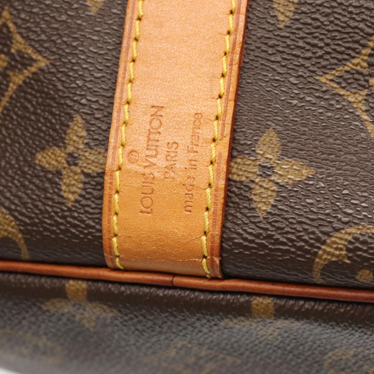 LOUIS VUITTON Monogram Keepall Bandouliere 60 Boston Bag M41412 LV Auth 101205