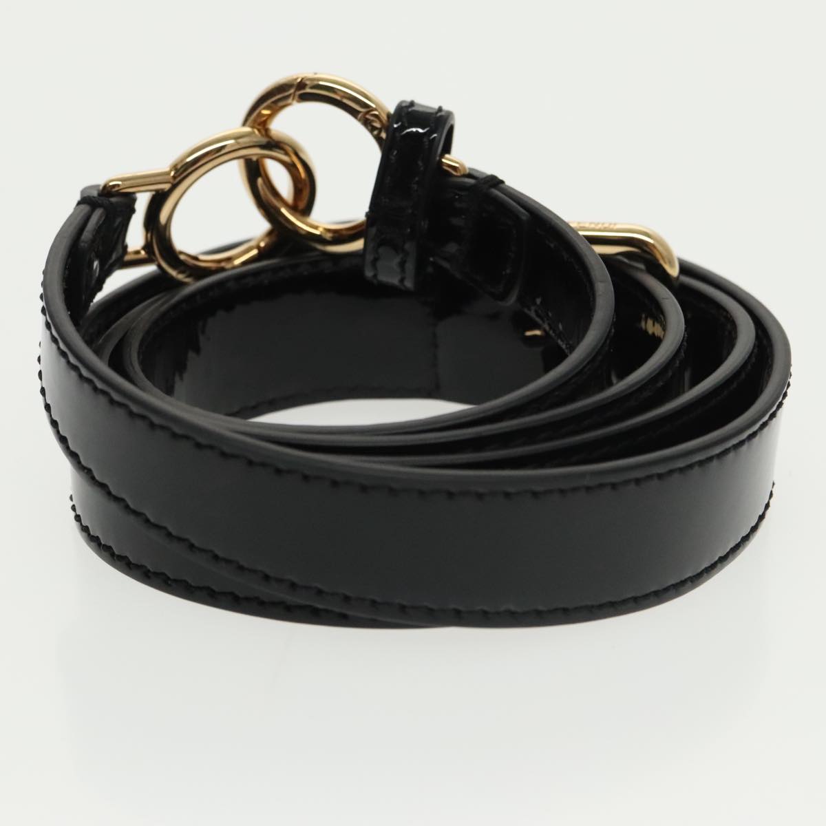 FENDI Pecan Peek A Boo Regular Hand Bag Mouton 2way Black Brown Auth 101314SV