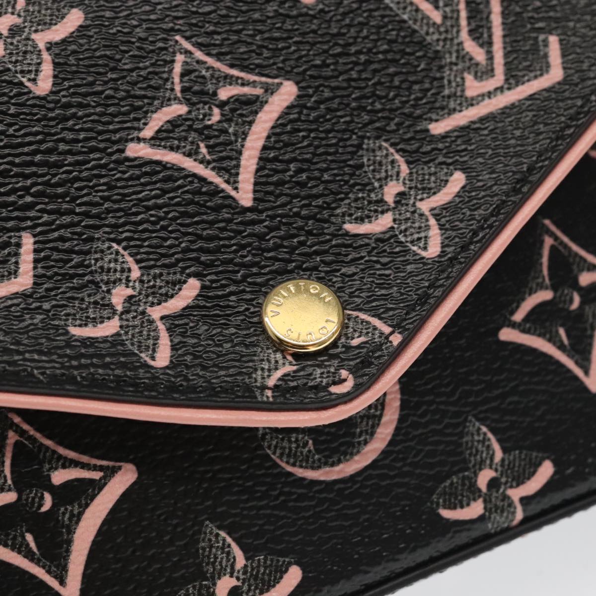 LOUIS VUITTON Monogram Multi Pochette Felicie Pouch Pink M81471 LV Auth 101329SAM