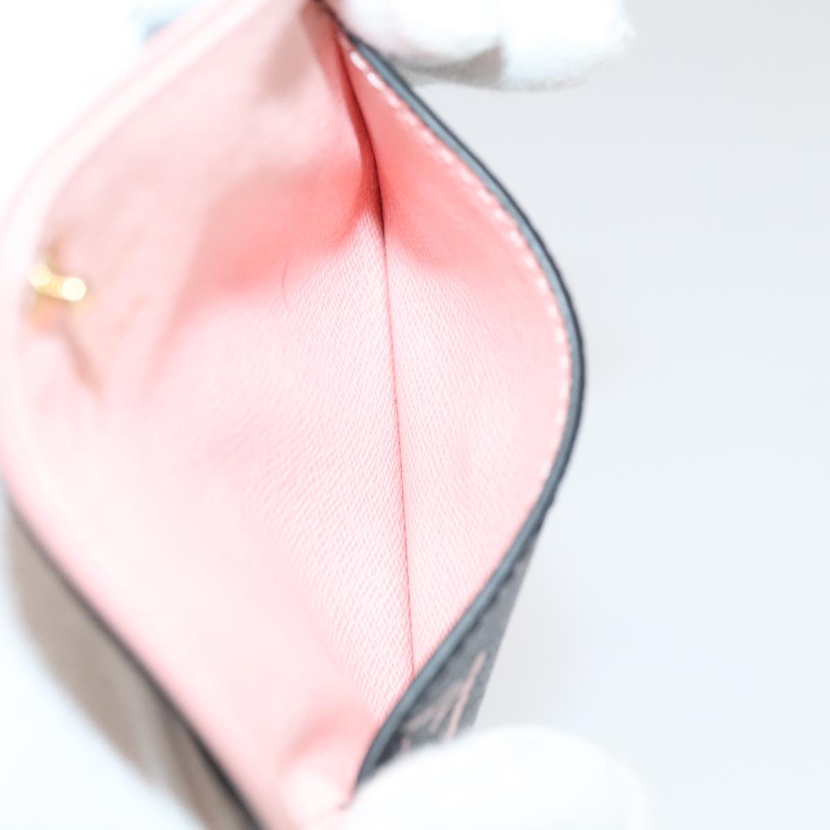 LOUIS VUITTON Monogram Multi Pochette Felicie Pouch Pink M81471 LV Auth 101329SAM
