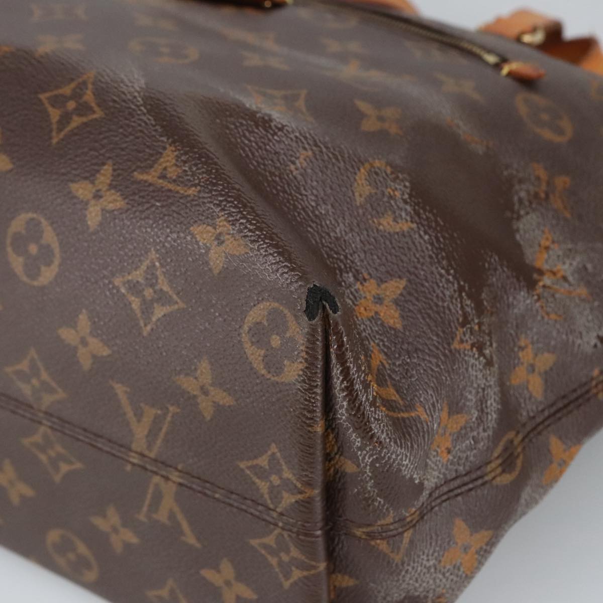 LOUIS VUITTON Monogram Jena PM Tote Bag M42268 LV Auth 101459