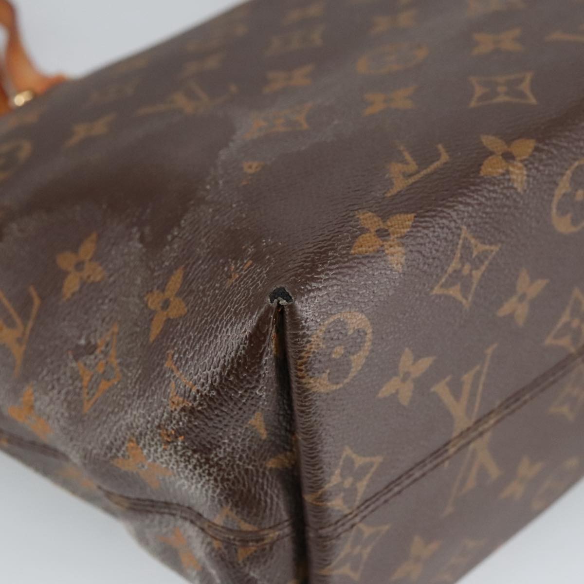 LOUIS VUITTON Monogram Jena PM Tote Bag M42268 LV Auth 101459