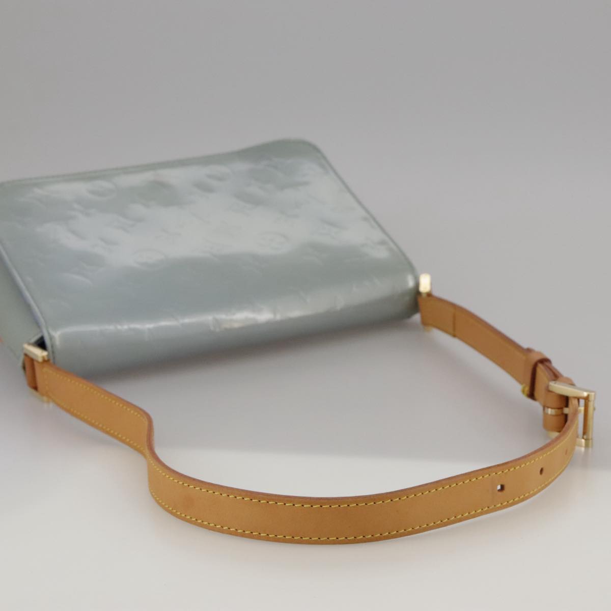 LOUIS VUITTON Monogram Vernis Thompson Street Bag Lavande M91009 LV Auth 101652