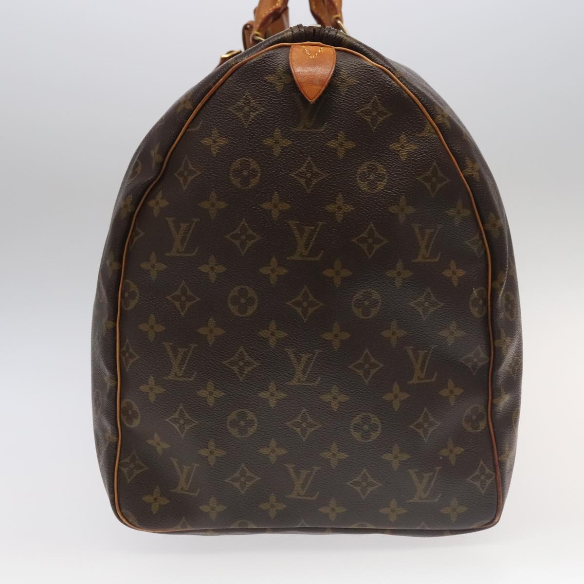 LOUIS VUITTON Monogram Keepall 60 Boston Bag M41422 LV Auth 101678