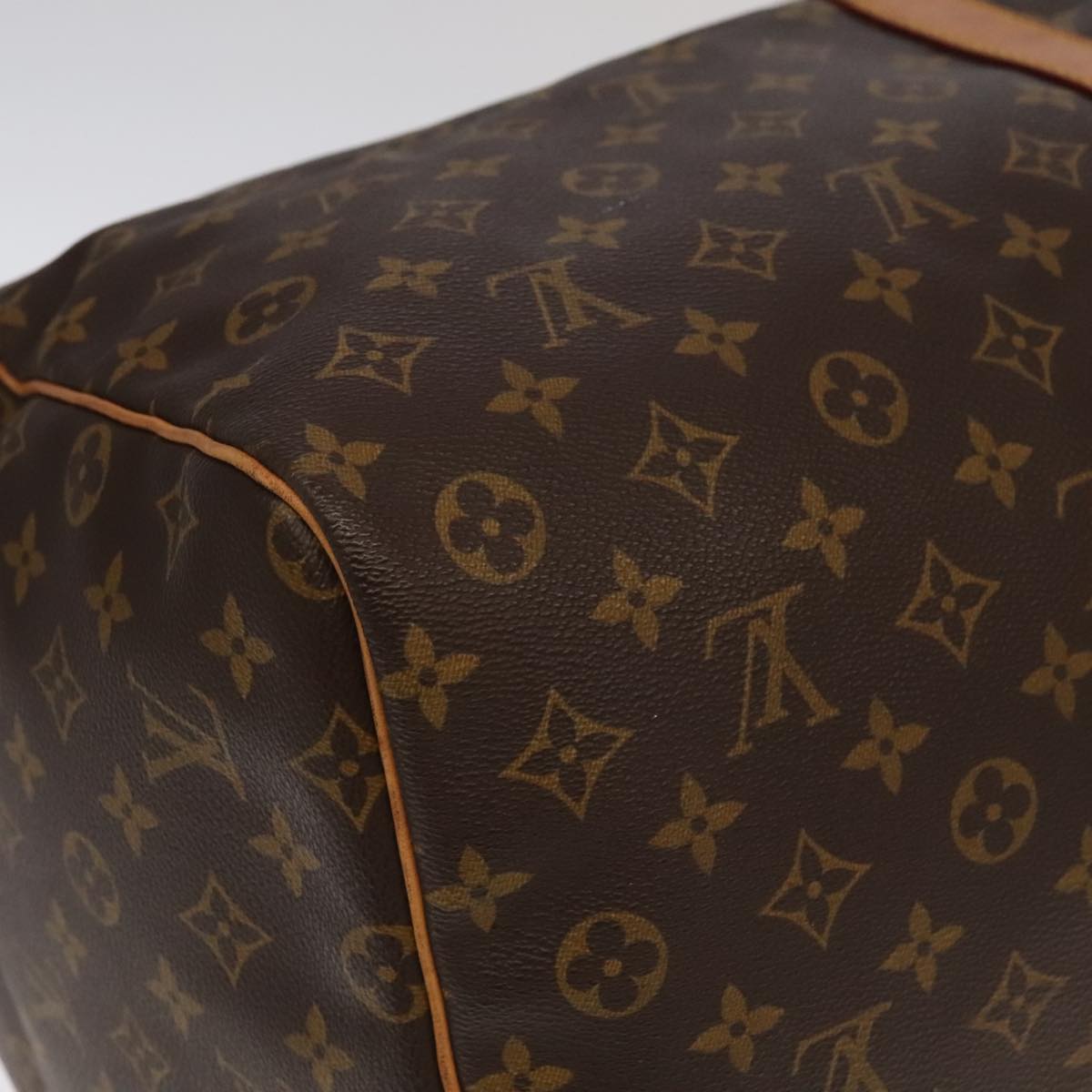 LOUIS VUITTON Monogram Keepall 60 Boston Bag M41422 LV Auth 101679