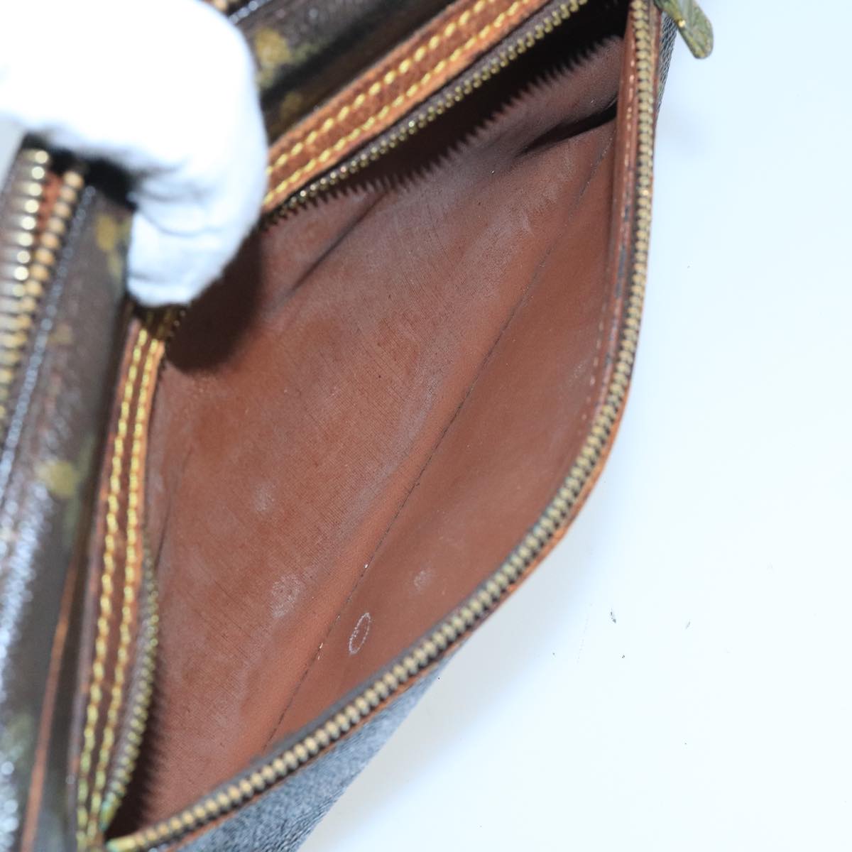 LOUIS VUITTON Monogram Marly Dragonne GM Clutch Bag M51825 LV Auth 101783