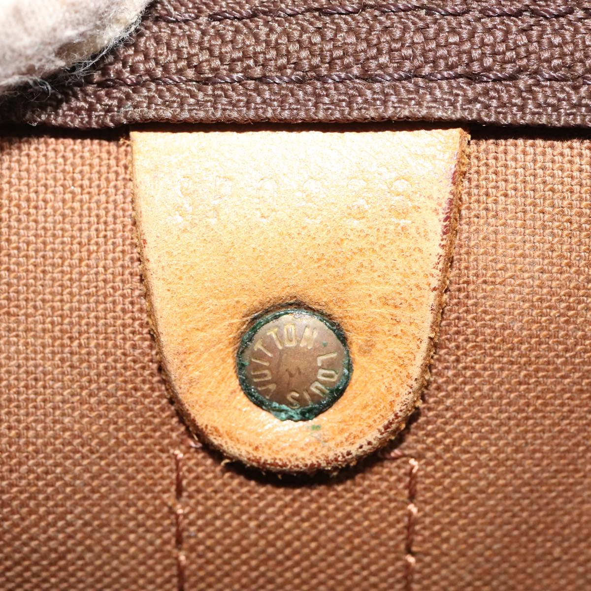 LOUIS VUITTON Monogram Keepall 60 Boston Bag M41422 LV Auth 101788