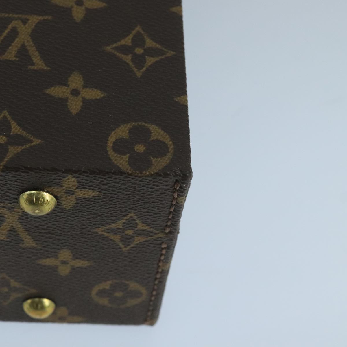LOUIS VUITTON Monogram Boite Bijou Trunk M47120 LV Auth 101793SV
