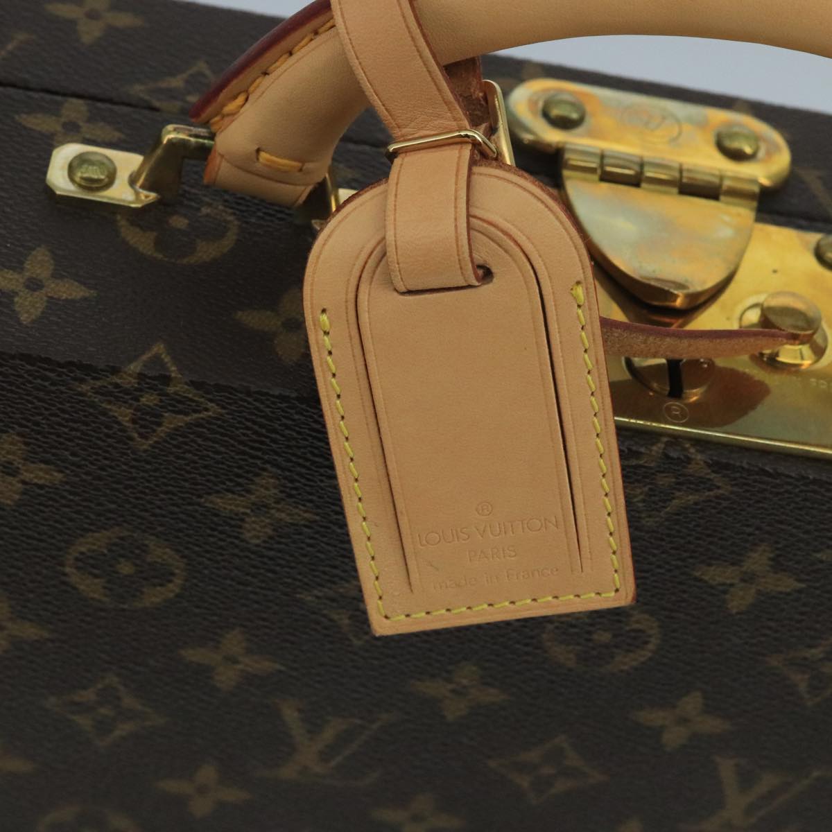 LOUIS VUITTON Monogram Boite Bijou Trunk M47120 LV Auth 101793SV