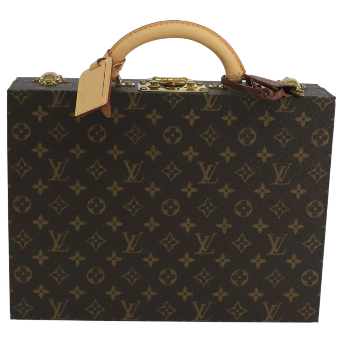LOUIS VUITTON Monogram Boite Bijou Trunk M47120 LV Auth 101793SV