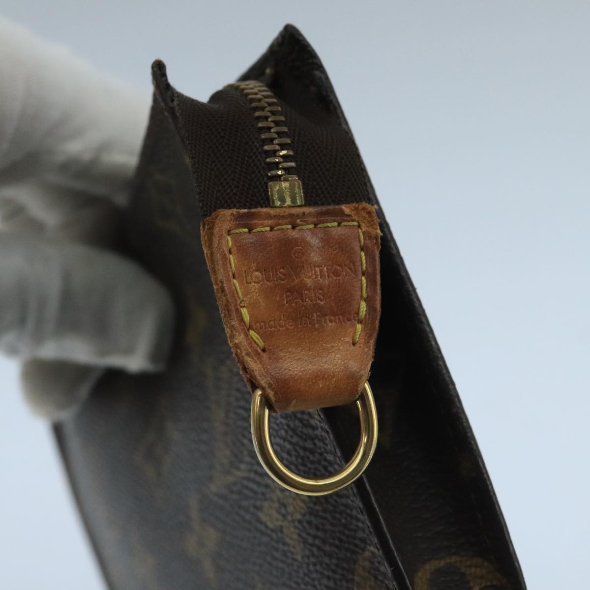 LOUIS VUITTON Monogram Bucket PM Accessory Pouch LV Auth 101818