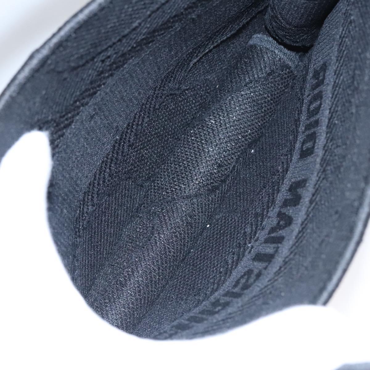 Christian Dior Book Tote mini Tote Bag Canvas Black Auth 102047AV