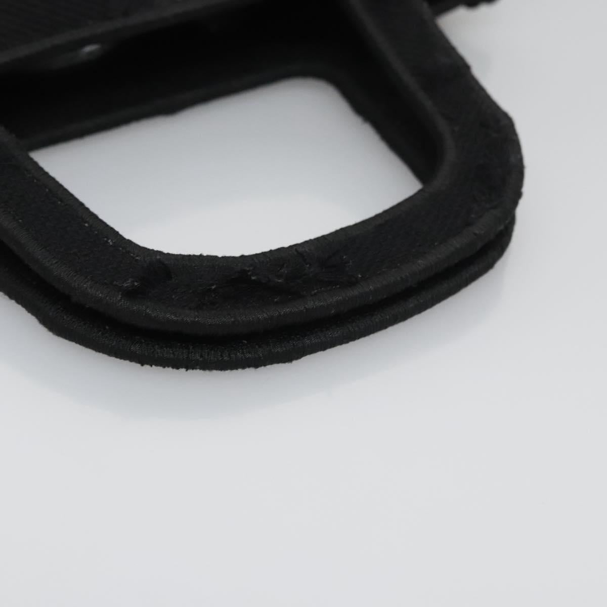 Christian Dior Book Tote mini Tote Bag Canvas Black Auth 102047AV