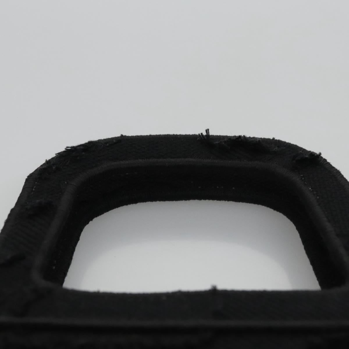 Christian Dior Book Tote mini Tote Bag Canvas Black Auth 102047AV