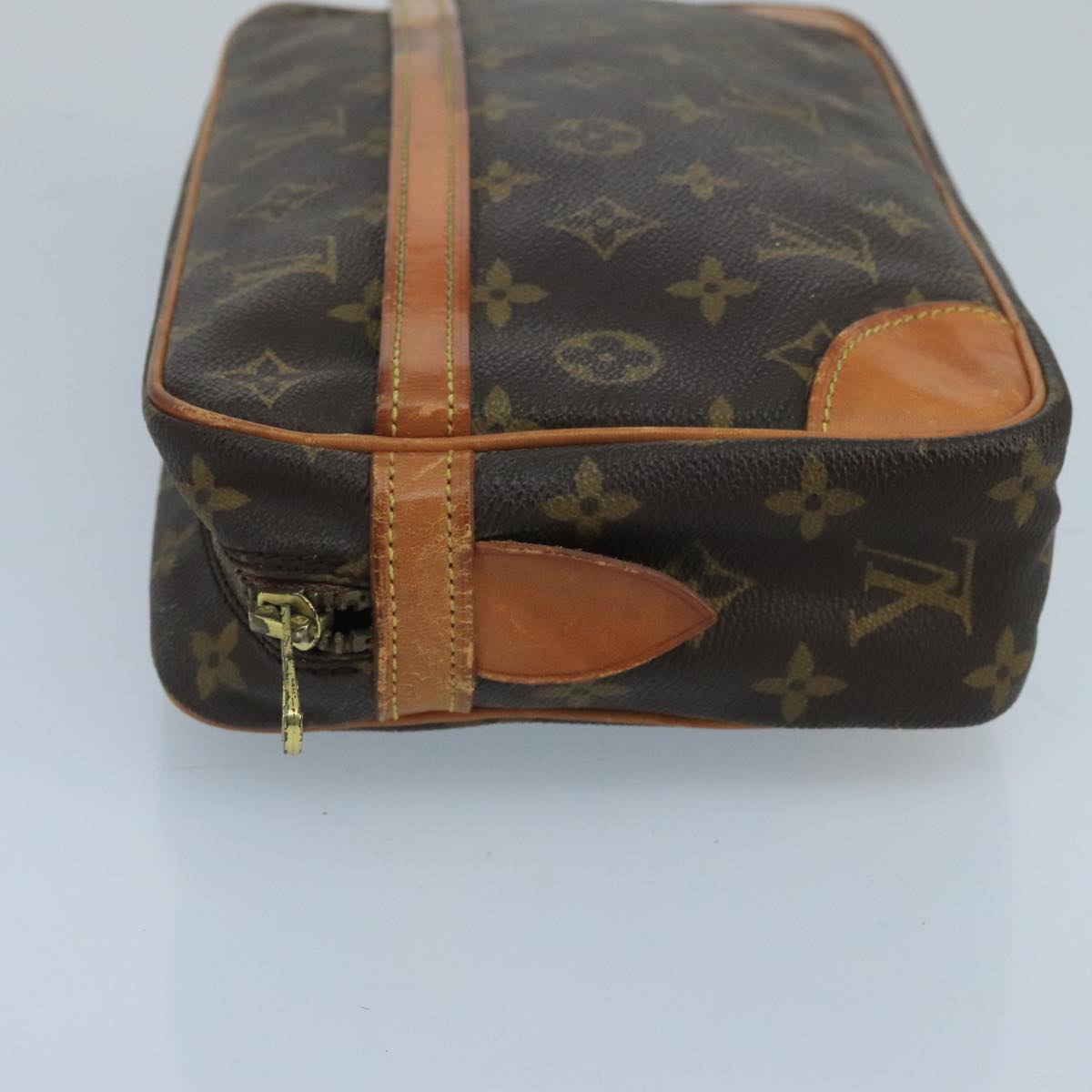 LOUIS VUITTON Monogram Compiegne 28 Clutch Bag M51845 LV Auth 102493