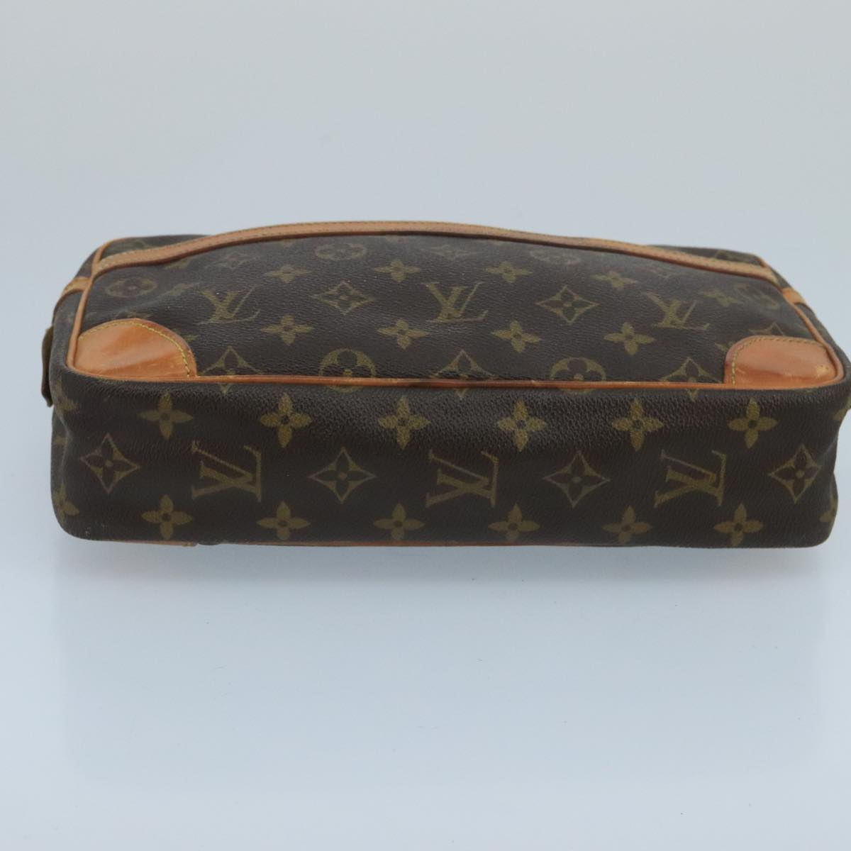 LOUIS VUITTON Monogram Compiegne 28 Clutch Bag M51845 LV Auth 102493