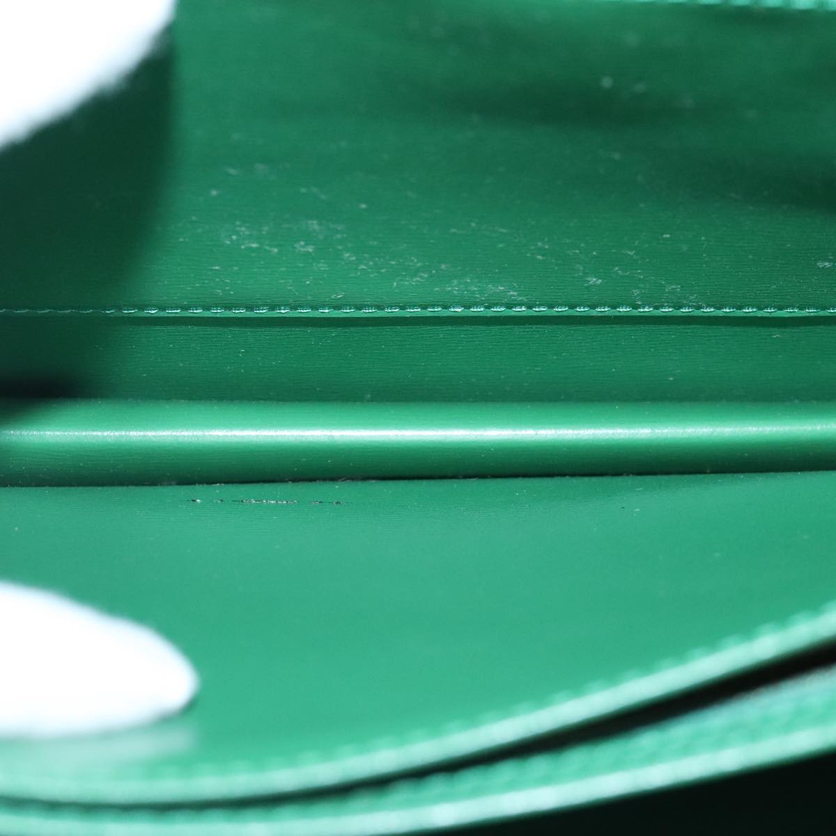 LOUIS VUITTON Epi Capuchin Shoulder Bag Green M52344 LV Auth 102505