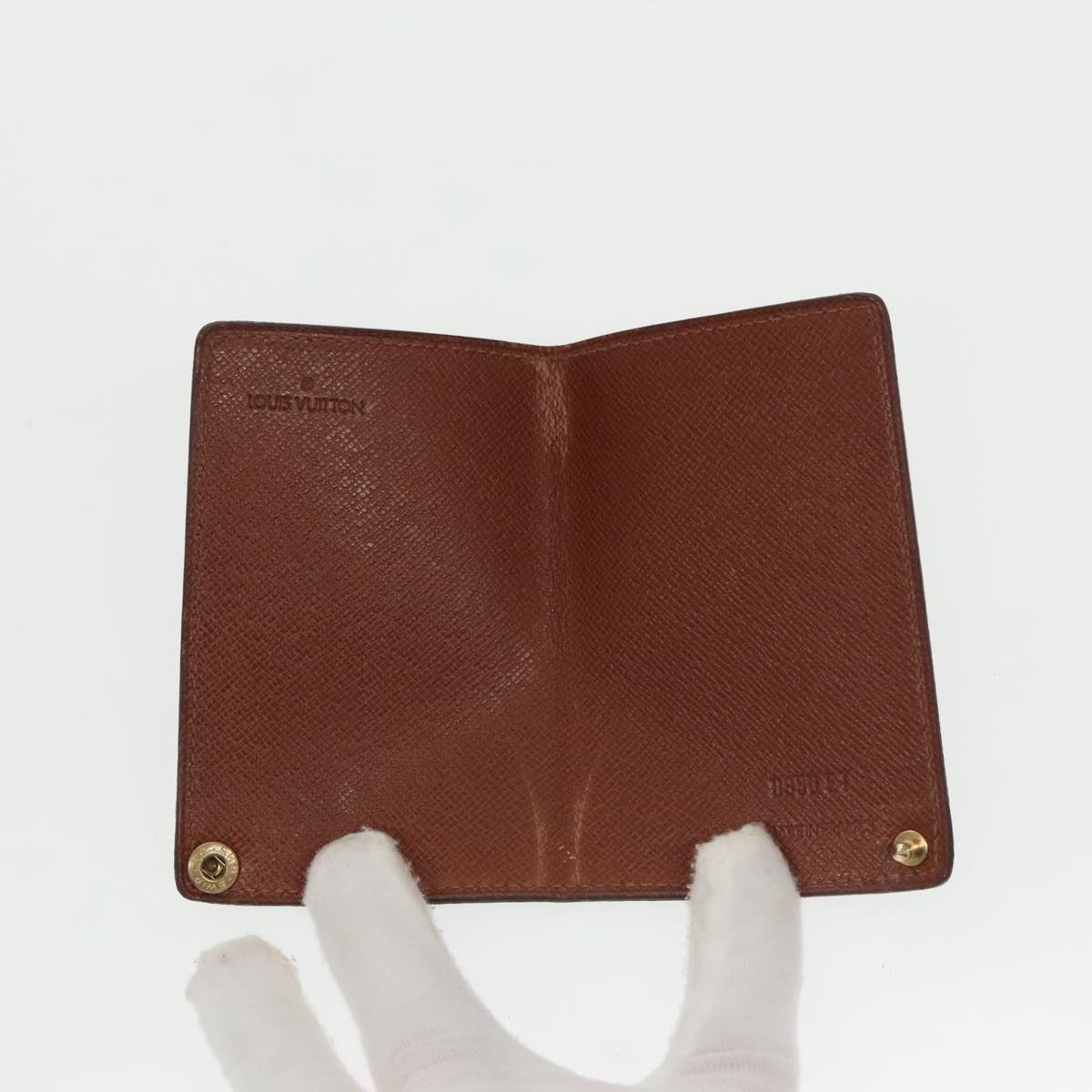 LOUIS VUITTON Monogram Porte Cartes Photo Photo Case M60485 LV Auth 103141