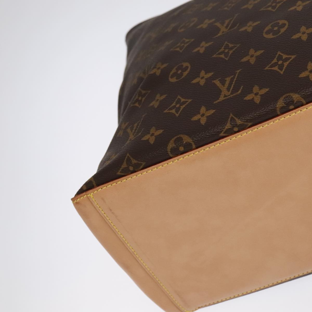 LOUIS VUITTON Monogram Cabas Mezzo Tote Bag M51151 LV Auth 103378SAV