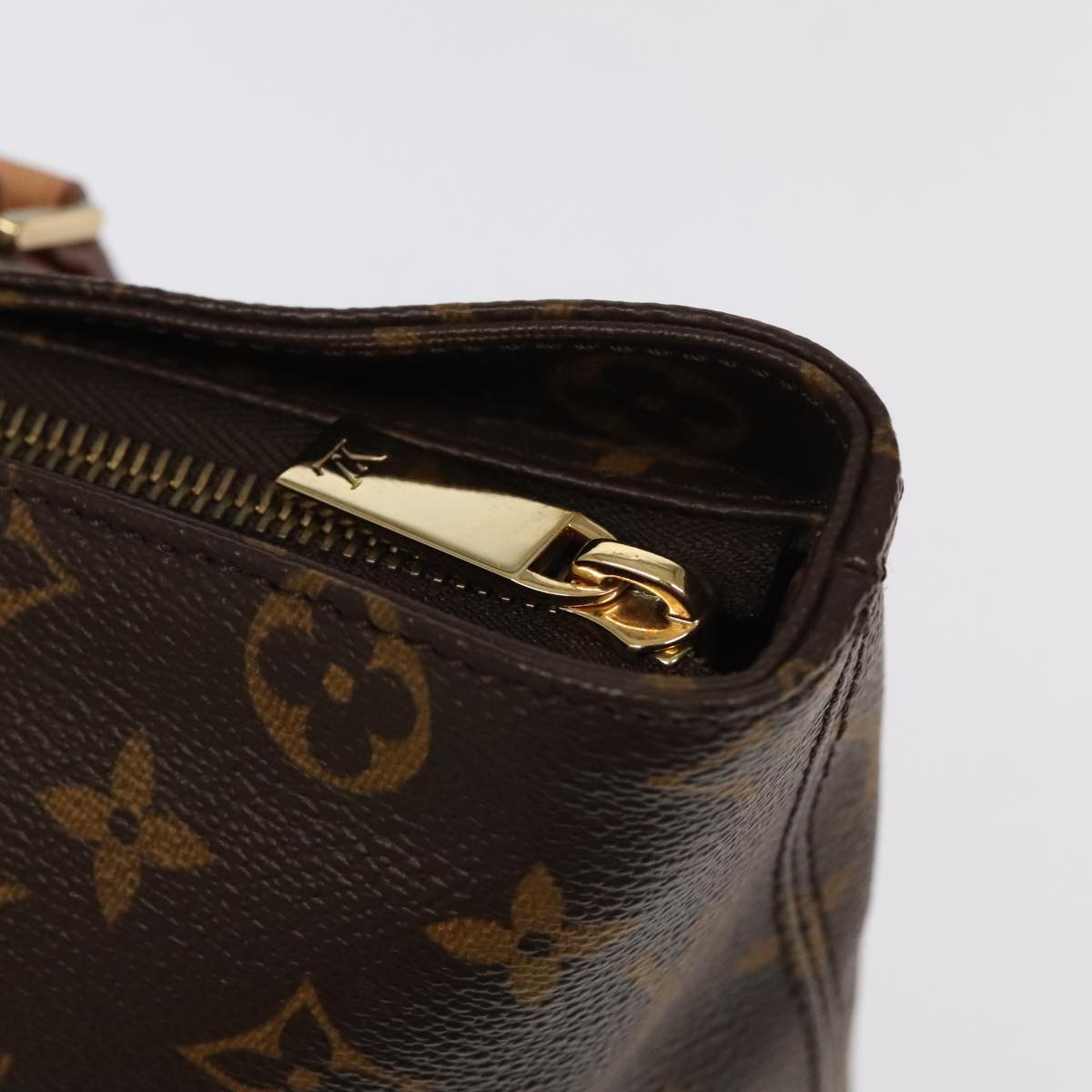 LOUIS VUITTON Monogram Cabas Mezzo Tote Bag M51151 LV Auth 103378SAV