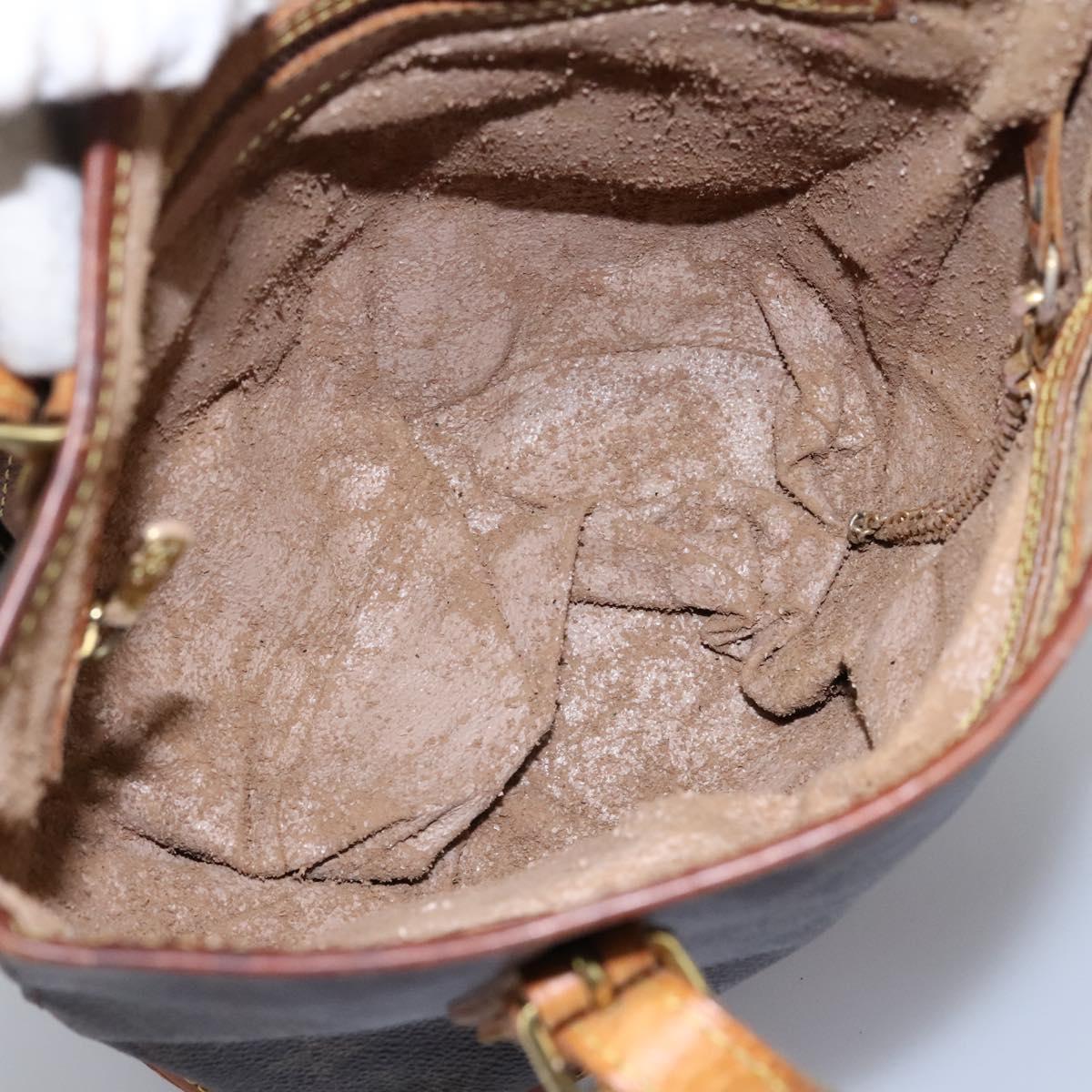 LOUIS VUITTON Monogram Bucket PM Shoulder Bag M42238 LV Auth 103423